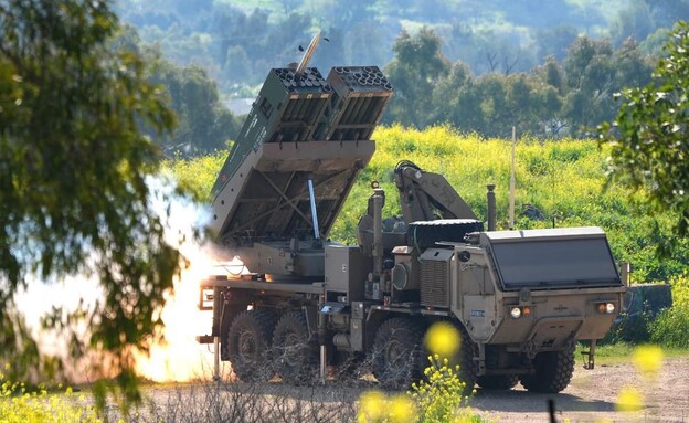 PULS launcher | Photo by IDF Spokesperson