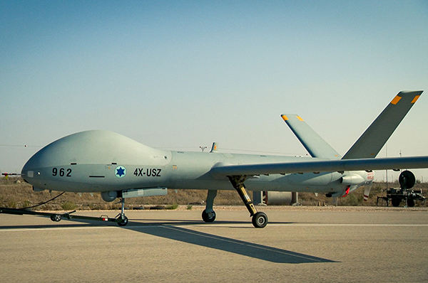 WP Illustration of the Hermes 900 UAS that is in service with the Israeli Air Force