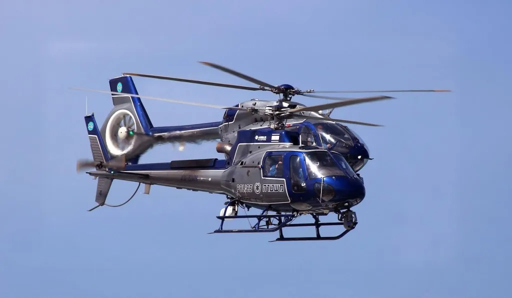 police helicopters