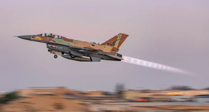 F-16 Sufa photo by IAF
