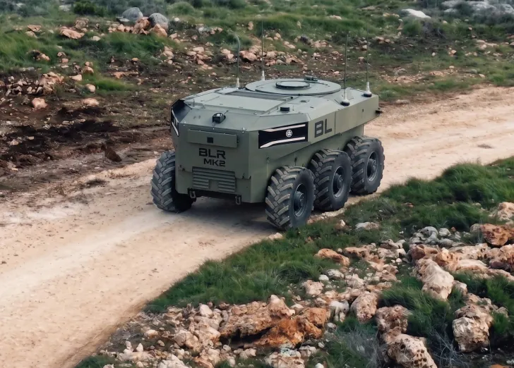 Bluewhite autonomy kit installed on a BL Advance Systems BLR MK2 Platform