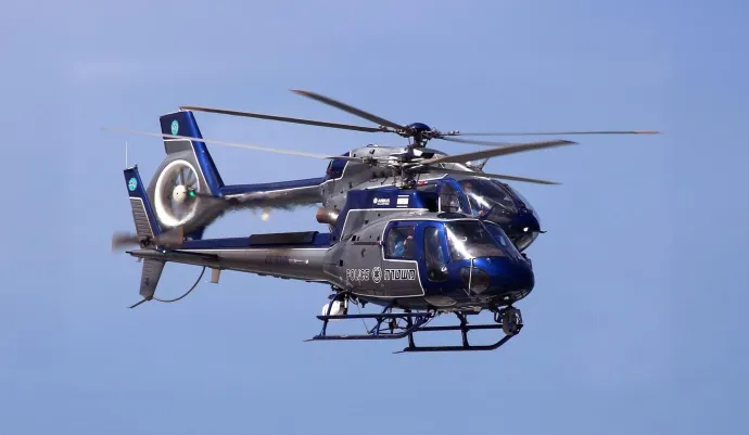 police helicopters