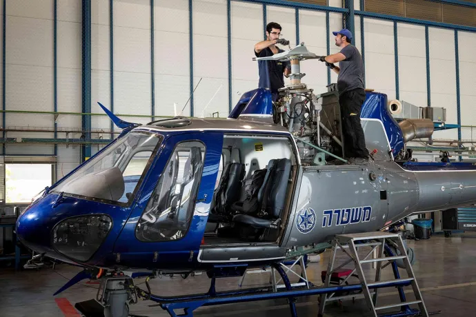 police heli