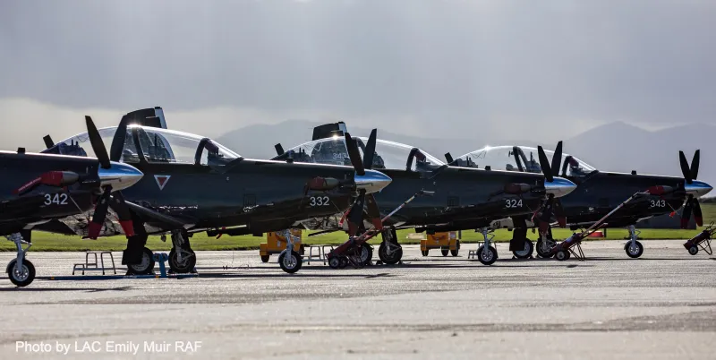 T-6 Photo by: LAC Emily Muir RAF